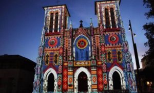 San Antonio, Xavier de Richemont, San Fernando Cathedral, video mapping, 