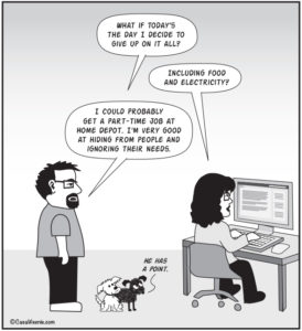 Customer service never looked so mediocre.